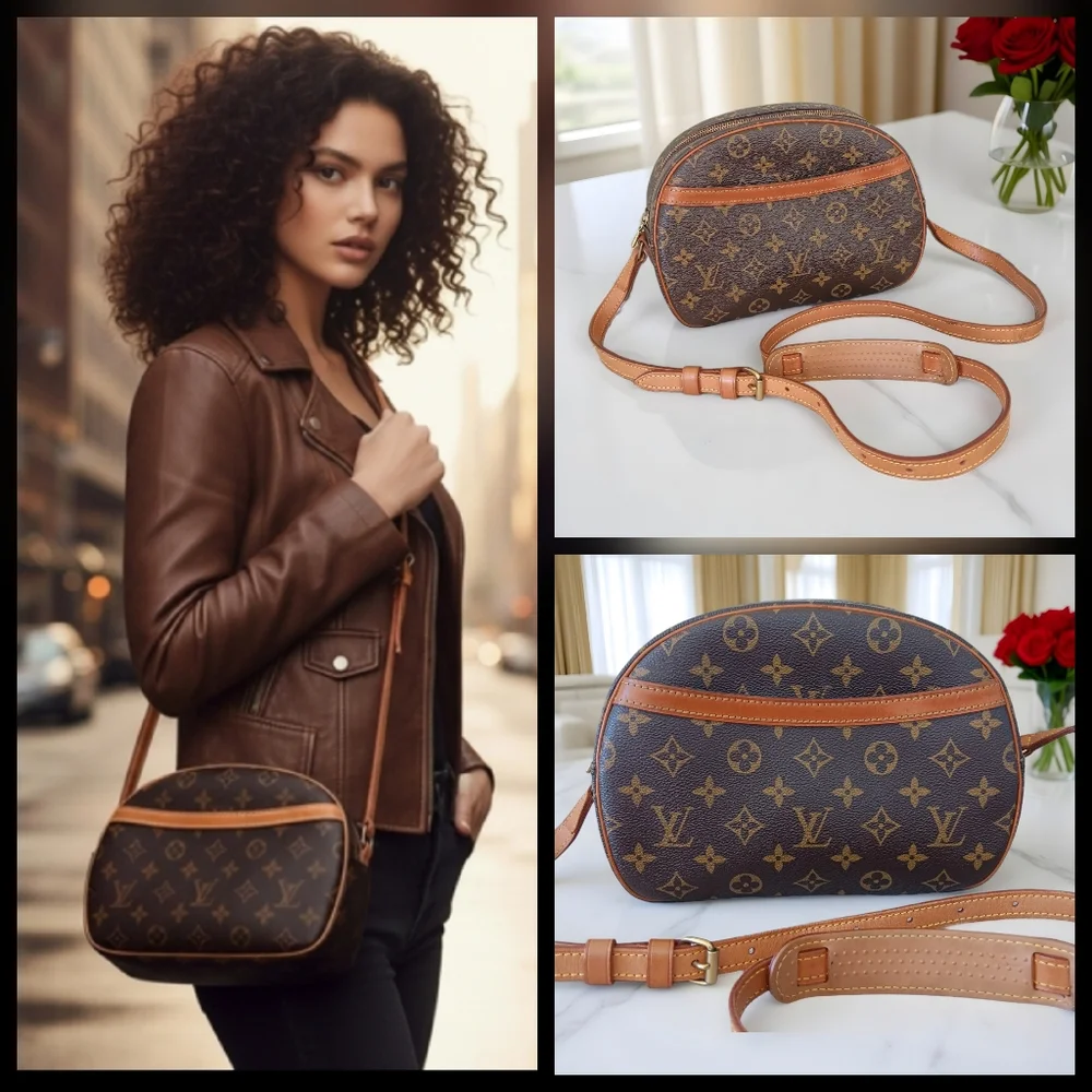 ​👑 LOUIS VUITTON Blois Crossbody Bag Monogram | Pristine Condition - Picture 2 of 16